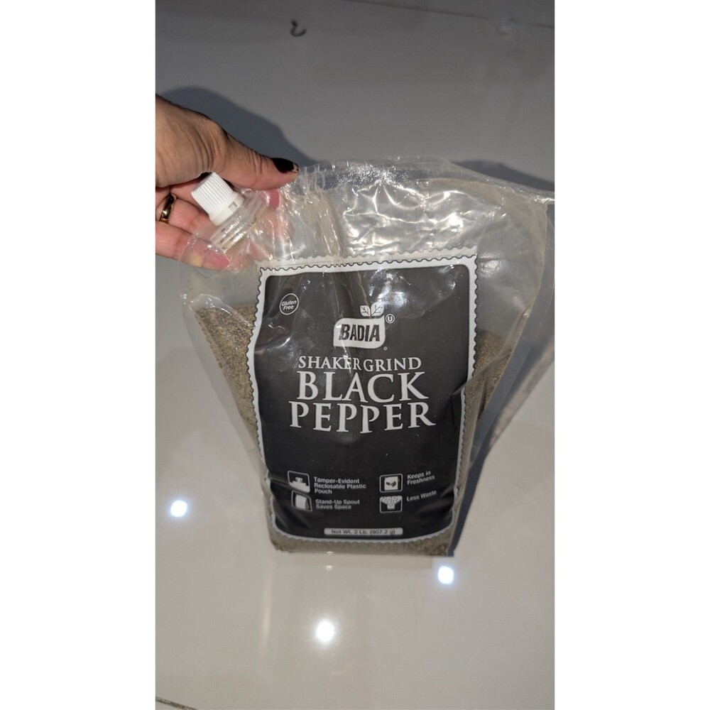Badia Ground Black Pepper 2 lb Bag US BASED